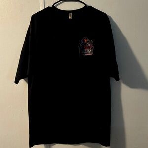 HOT LEATHERS! BROTHERHOOD FIRST RESPONDERS GRAPHIC TEE black/XL NEW